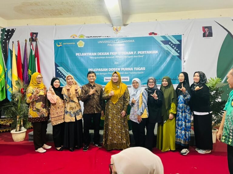 PELANTIKAN DEKAN FAKULTAS KEGURUAN ILMU PENDIDIKAN DAN FAKULTAS PERTANIAN, SERTA PELEPASAN DOSEN PURNA TUGAS UNIVERSITAS TAMANSISWA PALEMBANG